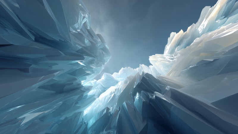 icy background wallpaper, blue ice, frozen background, background for desktop wallpaper (horizontal)