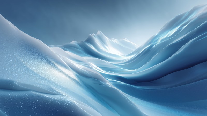 ice texture wallpaper, crystalline design, crystalline structures, background for desktop wallpaper (horizontal)