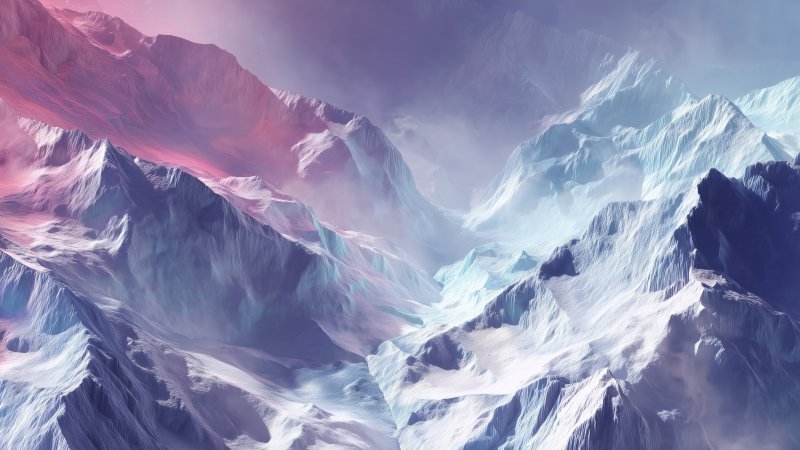 artistic winter wallpaper, serene winter, cold beauty, background for desktop wallpaper (horizontal)