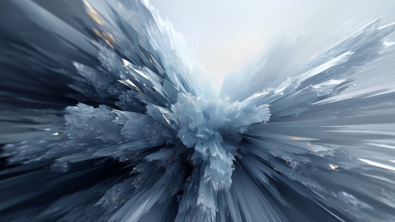 abstract crystals wallpaper, spectrum art, multicolored design, background for desktop wallpaper (horizontal)