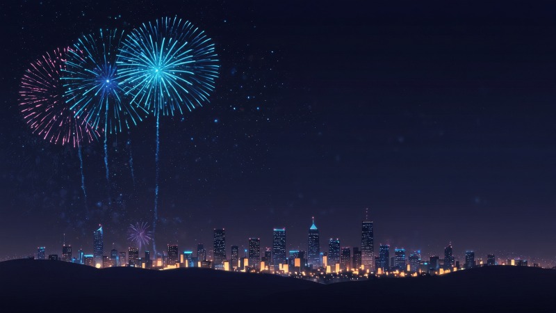 new years day wallpaper, holiday party, new years resolutions, background for desktop wallpaper (horizontal)