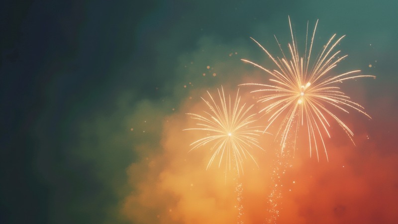 new year countdown wallpaper, new years eve party, light show, background for desktop wallpaper (horizontal)