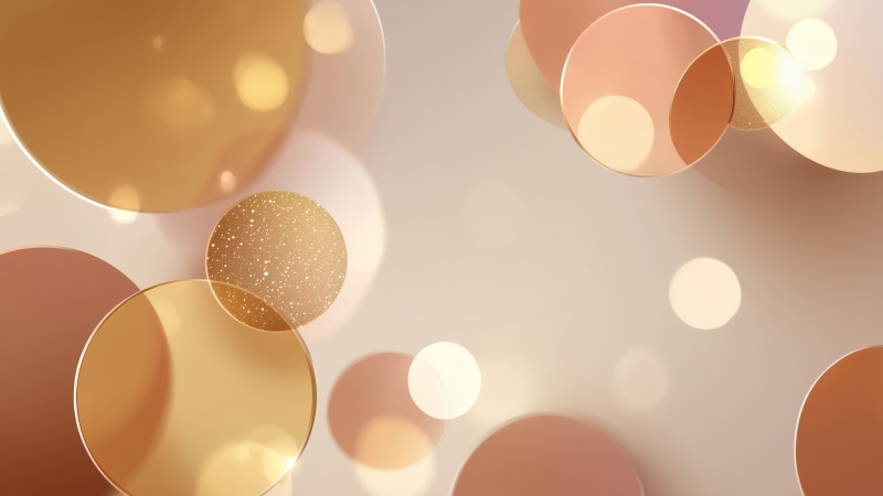 sparkles wallpaper, gold party decorations, festive celebration, background for desktop wallpaper (horizontal)