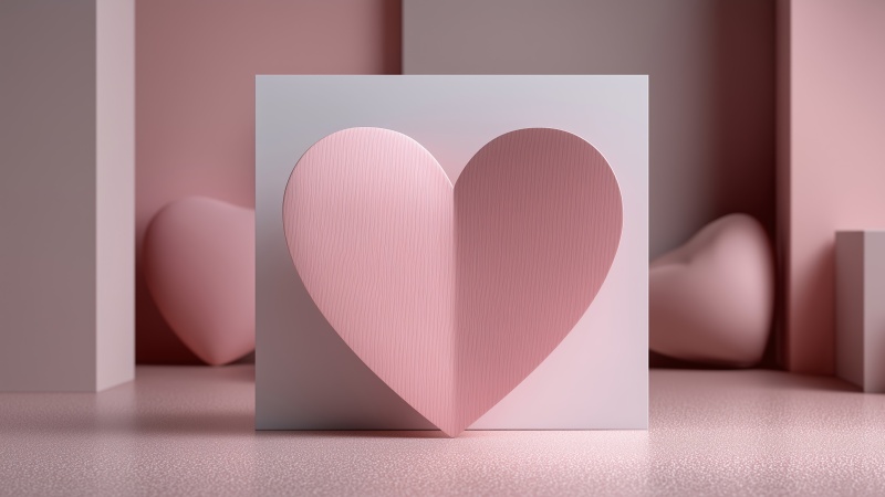 heartfelt creation wallpaper, sweet message, love note, background for desktop wallpaper (horizontal)