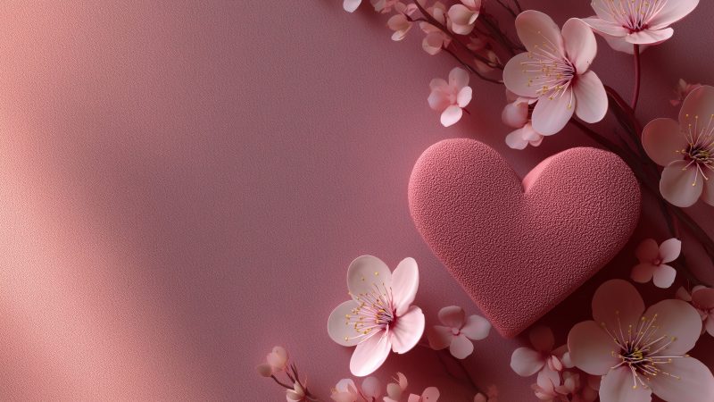 pastel hearts wallpaper, relationship goals, floral arrangements, background for desktop wallpaper