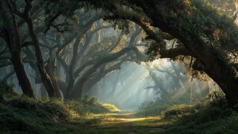 earthy tones wallpaper, woodland scenery, outdoor exploration, background for desktop wallpaper (horizontal)