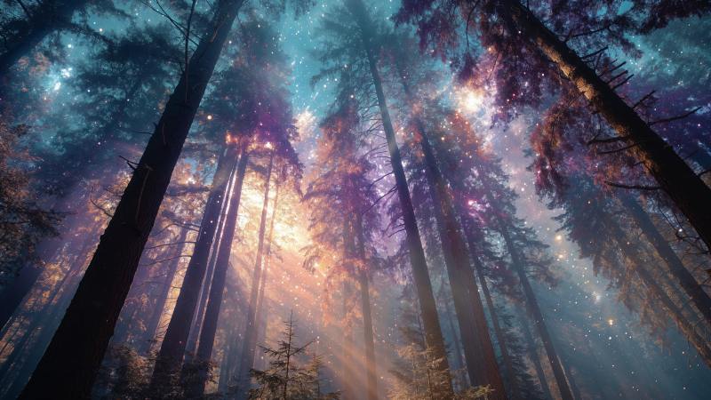 natural wonder wallpaper, fantasy scenery, nature wonderland, background for desktop wallpaper