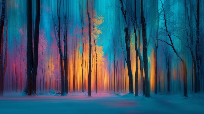 serene beauty wallpaper, nature fantasy, mystical landscape, background for desktop wallpaper (horizontal)