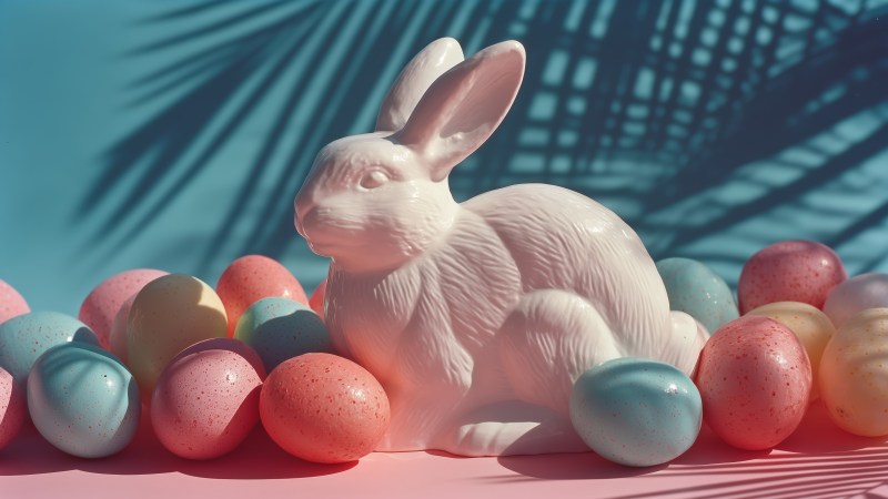 egg hunt wallpaper, festive ideas, bunny, background for desktop wallpaper