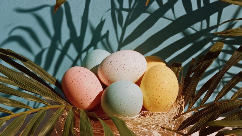 egg coloring wallpaper, backyard fun, holiday joy, background for desktop wallpaper