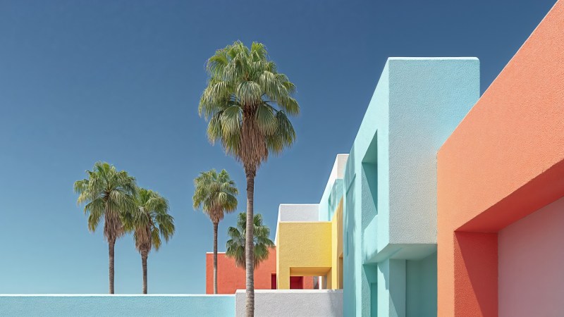 summer vibes wallpaper, warm sunshine, beachside escape, background for desktop wallpaper (horizontal)