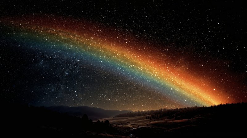 outdoor exploration wallpaper, rainbow mountains, serene views, background for desktop wallpaper (horizontal)
