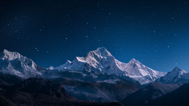 Nepal wallpaper, stars, 4k wallpaper, background for desktop wallpaper (horizontal)