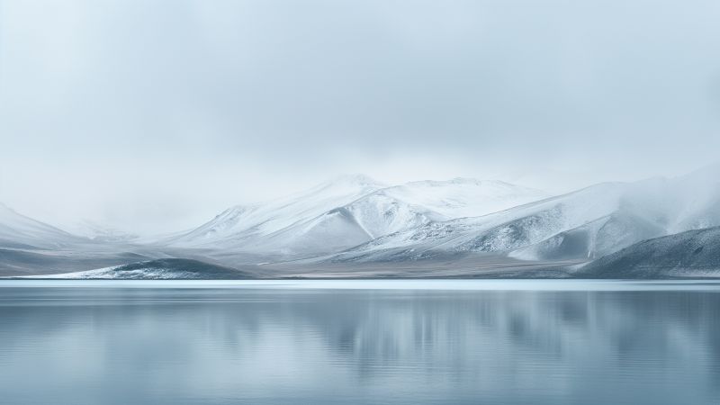 Lake Issyk-Kul wallpaper, pristine landscapes, majestic mountains, background for desktop wallpaper (horizontal)