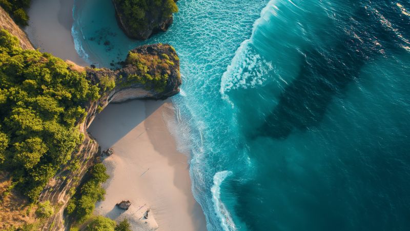 Bali wallpaper, ocean views, tourism experiences, background for desktop wallpaper (horizontal)