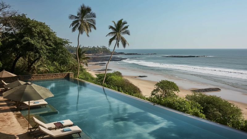 India wallpaper, landscape, sea, background for desktop wallpaper (horizontal)