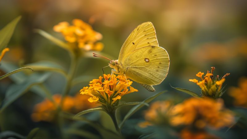butterfly wallpaper, colorful butterflies, floral beauty, background for desktop wallpaper (horizontal)