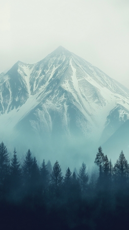 Mountains wallpaper, HD wallpaper, high definition, background for mobile wallpaper (vertical)