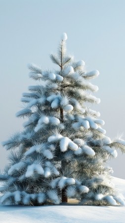 Snow wallpaper, Winter wonderland, High definition, background for mobile wallpaper (vertical)