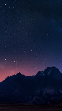night wallpaper, sky, nighttime, background for mobile wallpaper (vertical)