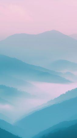 Mars Hill wallpaper, cascading waterfall, serene nature, background for mobile wallpaper (vertical)