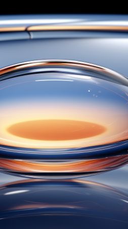 iPhone 15 wallpaper, digital art, sleek, background for mobile wallpaper (vertical)