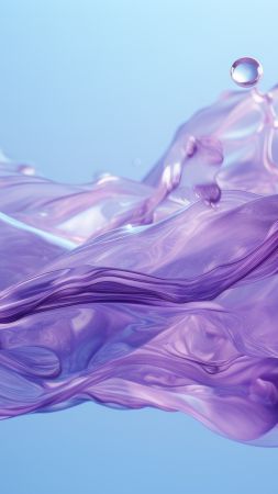 iPhone 15 pro wallpaper, water splash, latest innovations, background for mobile wallpaper (vertical)