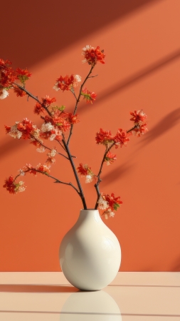 background wallpaper, blossoms, simplicity, background for mobile wallpaper (vertical)