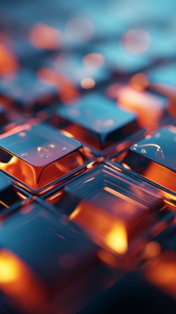 glass wallpaper, vibrant, fluorescent, background for mobile wallpaper (vertical)