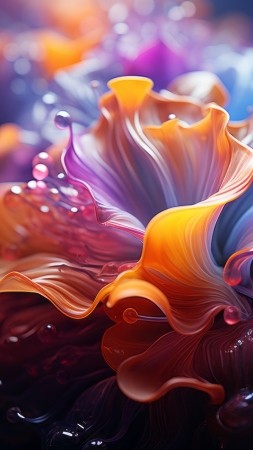 corals wallpaper, spiral, marine, background for mobile wallpaper (vertical)