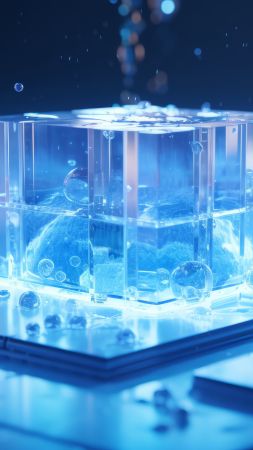 quantum wallpaper, technology, information, background for mobile wallpaper (vertical)