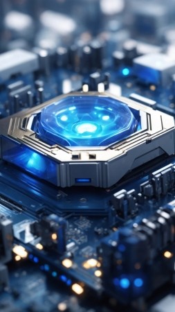 quantum wallpaper, technology, algorithm, background for mobile wallpaper (vertical)