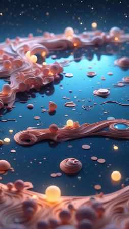 balls wallpaper, pink, vibrant, background for mobile wallpaper (vertical)