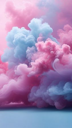 smoke wallpaper, iPhone 15, dynamic patterns, background for mobile wallpaper (vertical)