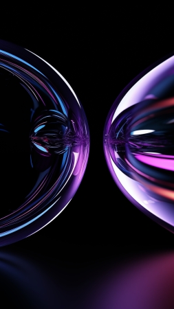 balls wallpaper, colorful glass, artistic glassware, background for mobile wallpaper (vertical)