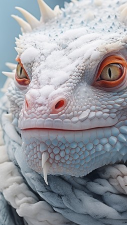 user avatar wallpaper, fantasy, fire-breathing, background for mobile wallpaper (vertical)