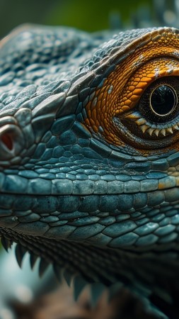 lizard wallpaper, user profile, wildlife representation, background for mobile wallpaper (vertical)