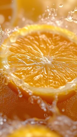 lemon wallpaper, refreshing, beverage, background for mobile wallpaper (vertical)