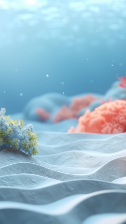 corals wallpaper, ocean, sea creatures, background for mobile wallpaper (vertical)