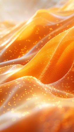 iPhone 16 wallpaper, bright yellow surf, sunny coastline, background for mobile wallpaper (vertical)