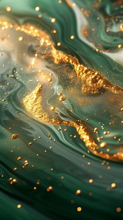 iPhone 16 wallpaper, polished jade, sophisticated tech, background for mobile wallpaper (vertical)