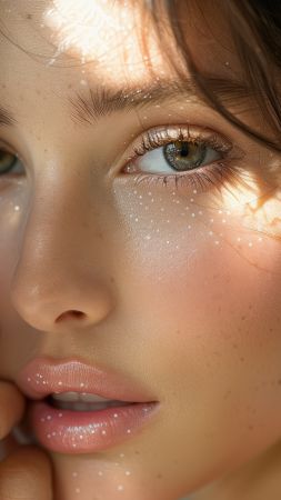 girl wallpaper, nature, young woman, background for mobile wallpaper (vertical)