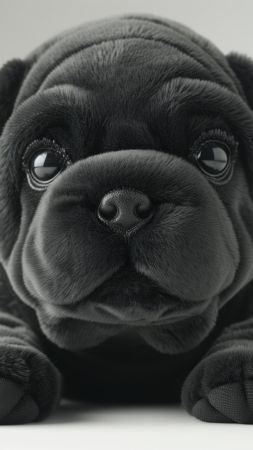 dog wallpaper, canine, playful, background for mobile wallpaper (vertical)