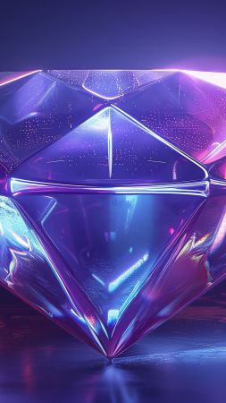 diamond wallpaper, gem, luxury, background for mobile wallpaper (vertical)