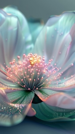 flower wallpaper, blossom, floral, background for mobile wallpaper (vertical)