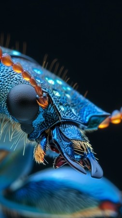 bug wallpaper, insect, nature, background for mobile wallpaper (vertical)