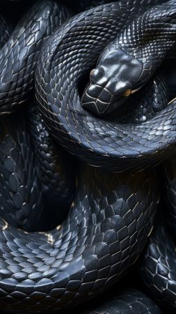 iPhone 15 wallpaper, sleek, reptile, background for mobile wallpaper (vertical)