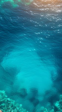 lake wallpaper, azure, serene, background for mobile wallpaper (vertical)