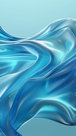 waves wallpaper, blue, water, background for mobile wallpaper (vertical)