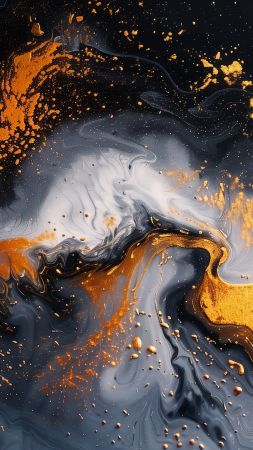 marble wallpaper, white, elegant, background for mobile wallpaper (vertical)